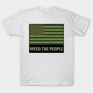 Weed The People Flag T-Shirt